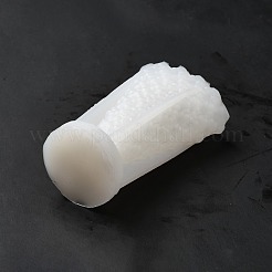 3dクリスマスツリーDIYキャンドルシリコンモールド  クリスマスツリーの香りのキャンドル作りに  ホワイト  6x11cm  内径：9.7x5.2x5のCM&nbsp;CAND-B002-09A