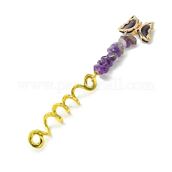 Alloy Dreadlocks Beads&nbsp;OHAR-JH00030-07
