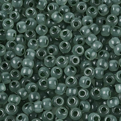 6/0 Transparent Inside Colours Glass Seed Beads&nbsp;SEED-N008-08D