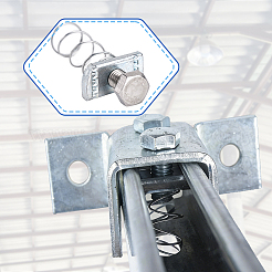 30Pcs 304 Stainless Steel Spring Nut Block&nbsp;STAS-DL0001-29