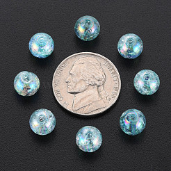 Transparent Crackle Acrylic Beads&nbsp;MACR-S373-66-L03