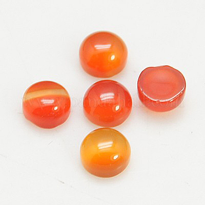天然石カボション  半円/ドーム  混合石  4x2mm&nbsp;G-H1598-FR-4x2mm-M-1
