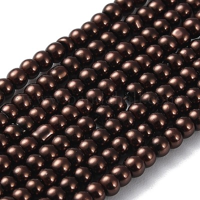 Glass Pearl Beads Strands&nbsp;HY-3D-B40-1
