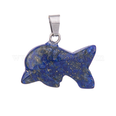 Natural Lapis Lazuli Pendants&nbsp;PW-WG170A9-07-1