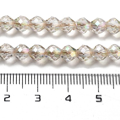 Electroplate Glass Beads Strands&nbsp;GLAA-A014-02H-1