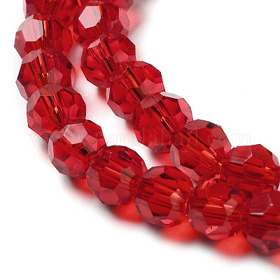 Transparent Glass Beads&nbsp;EGLA-A035-T6mm-D07-1