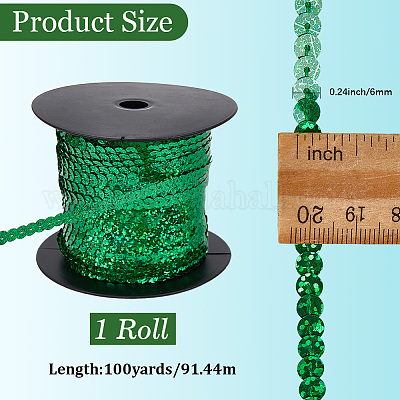 Sparkle PVC Sequins Ribbon&nbsp;OCOR-WH20050-006G-1