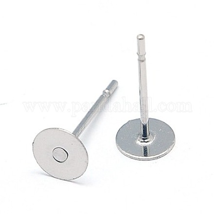 Titanium Stud Earring Findings&nbsp;STAS-E025-5A-1
