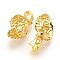 Brass Ice Pick and Pinch Bails, Golden, 18.5mm, Hole: 5x4mm