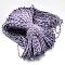 7 Inner Cores Polyester & Spandex Cord Ropes, with Patterns, for Rope Bracelets & Shoe Lace Cord Making, Medium Purple, 4mm, about 109.36 yards(100m)/bundle, 420~500g/bundle