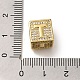Brass Cubic Zirconia Beads&nbsp;KK-Q818-01T-G-3