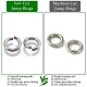 925 Sterling Silver Saw Cut Open Jump Rings&nbsp;STER-F036-02S-0.8x6mm-3