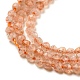 Natural Sunstone Beads Strands&nbsp;G-K182-2mm-13A-3
