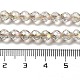 Electroplate Glass Beads Strands&nbsp;GLAA-A014-02H-4