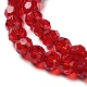 Transparent Glass Beads&nbsp;EGLA-A035-T6mm-D07-4