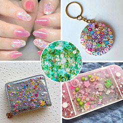 Handmade Polymer Clay Sprinkles Mix&nbsp;CLAY-TADJ0001-01H