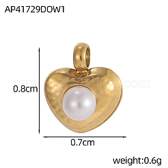 304 Stainless Steel Charms&nbsp;STAS-OY005-98G