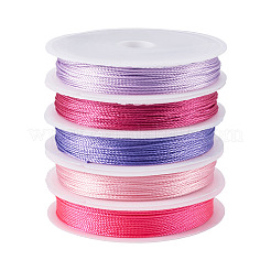 50M 5 Colors 12-Ply Polyester Threads&nbsp;NWIR-TA0001-40C