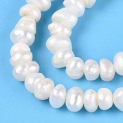 Natural Cultured Freshwater Pearl Beads Strand&nbsp;PEAR-N015-04C-01A