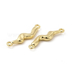 Rack Plating Alloy Connector Charms&nbsp;FIND-G044-19LG