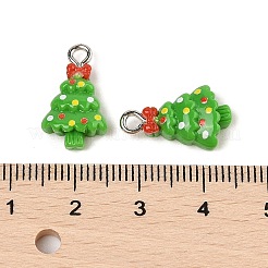 Christmas Theme Opaque Resin Pendants&nbsp;RESI-S08-02M
