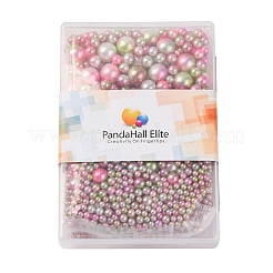 Imitation Pearl Acrylic Beads&nbsp;OACR-PH0001-06A-WH