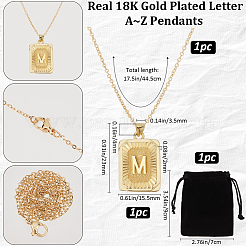1Pc Brass Pendants&nbsp;NJEW-BBC0001-18M