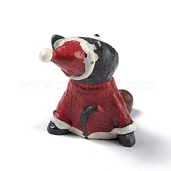Christmas Theme Resin Display Decorations&nbsp;DJEW-R008-01G