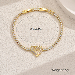 Elegant Brass Charm Bracelets&nbsp;OR7420-2