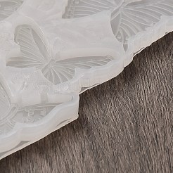 DIY シルエット シリコン型  レジン型  UVレジン用  エポキシ樹脂工芸品作り  蝶  101x82x7.5mm  内径：13~19x26~37mm&nbsp;LS-DIY-G110-01C