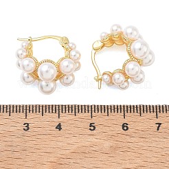 Brass Hoop Earrings for Women&nbsp;EJEW-A168-23G