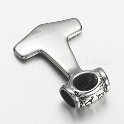 304 Stainless Steel Pendants&nbsp;STAS-E133-076AS