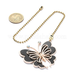 Butterfly Alloy Rhinestone Ceiling Fan Pull Chain Extenders&nbsp;FIND-JF00115-01