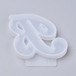 手紙DIYシリコンモールド  UVレジン用  エポキシ樹脂ジュエリー作り  文字.b  50x53x8mm  内径：46x44mm&nbsp;DIY-I034-08B