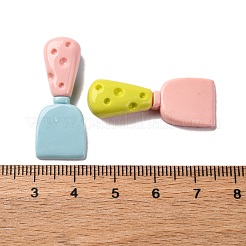 樹脂カボション  シャベル  ミックスカラー  33x13x7mm&nbsp;CRES-M002-11