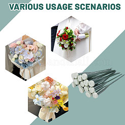 50Pcs Plastic Flower Water Tubes&nbsp;AJEW-GL0002-96A