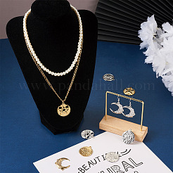 16Pcs 8 Style Rack Plating 304 Stainless Steel Pendants&nbsp;STAS-BY0001-13