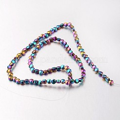 Electroplate Non-magnetic Synthetic Hematite Bead Strands&nbsp;G-F300-33B-02