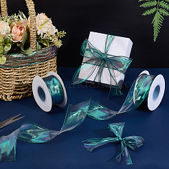 Polyester Lace Trim&nbsp;OCOR-WH0111-38
