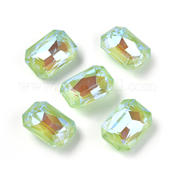 Faceted Glass Pointed Back Rhinestone Cabochons&nbsp;GLAA-L021-A02