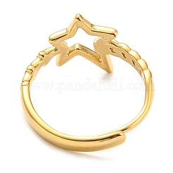 304 Stainless Steel Adjustable Ring for Women&nbsp;RJEW-C016-20G