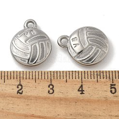 Anti-Tarnish 304 Stainless Steel Pendants&nbsp;STAS-Q334-12P-03