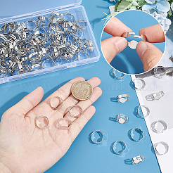 150Pcs Adjustable Alloy Finger Rings Components&nbsp;FIND-UN0001-87