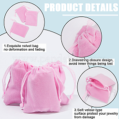 Velvet Jewelry Drawstring Gift Bags&nbsp;ABAG-BBC0001-10A-02