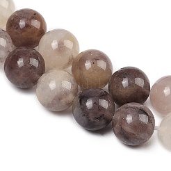 Natural Violet Strawberry Quartz Beads Strands&nbsp;G-P530-B02-04