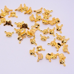 Alloy Cabochons&nbsp;MRMJ-WH0068-14G-RS