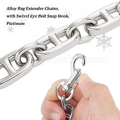 Alloy Bag Extender Chains&nbsp;DIY-WH0304-427P