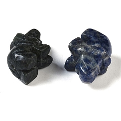 Natural Mixed Gemstone Elephant Figurines&nbsp;DJEW-M015-02