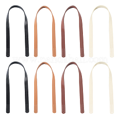 8Pcs 4 Colors Imitation Leather Bag Handles&nbsp;FIND-BBC0004-50