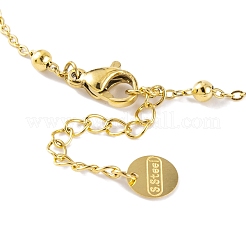Ion Plating(IP) 304 Stainless Steel Ring Bracelets&nbsp;BJEW-H606-08G